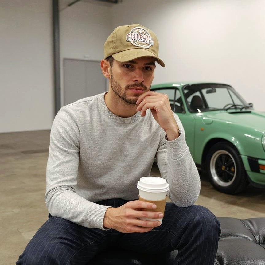 Cap/Jockey Chicago Cream