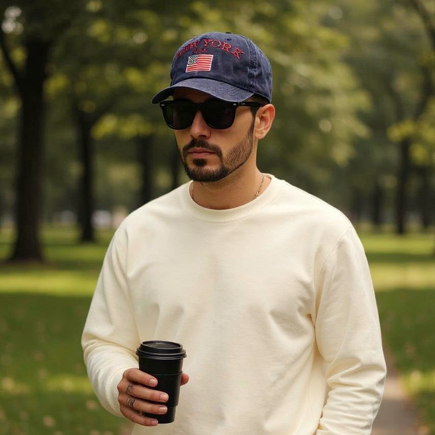 Cap/Jockey New York Blue