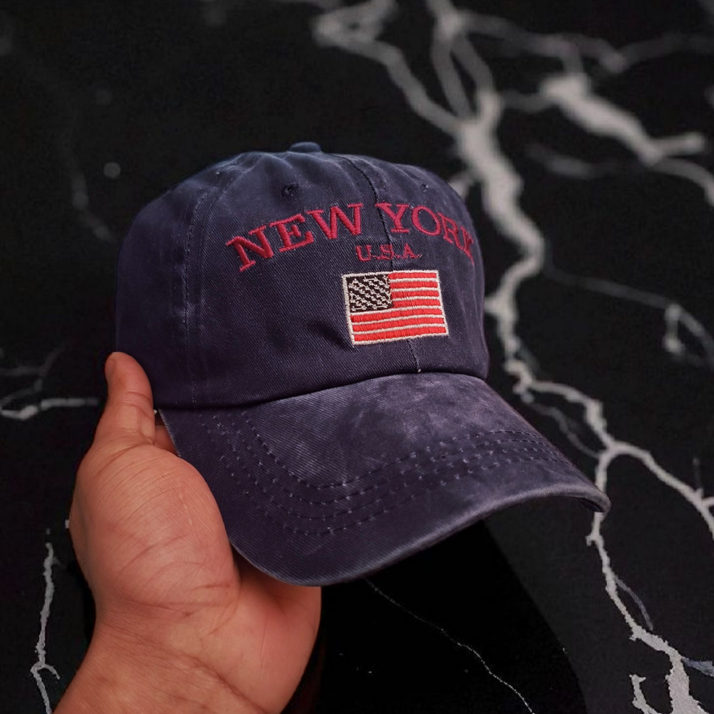 Cap/Jockey New York Blue