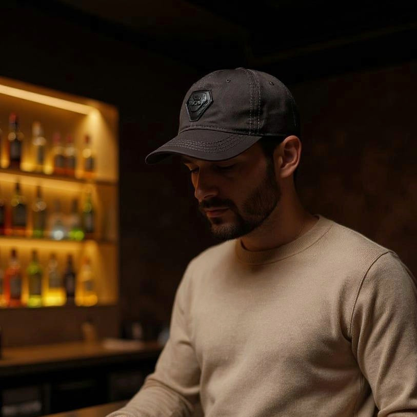 Cap/Jockey Gray 001